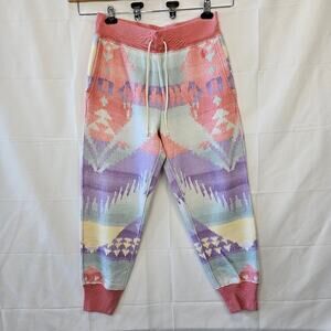 Polo Ralph Lauren Women's Tribal Joggers Pink Size Small